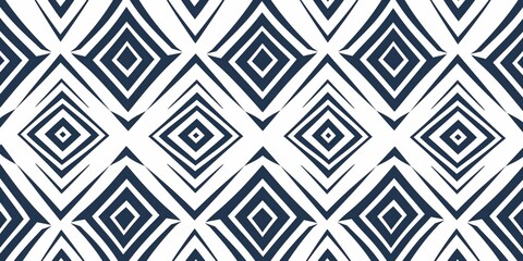 Blue and white patterned background with squares and diamonds. The pattern is very intricate and detailed, with each diamond and square carefully placed to create a visually appealing design