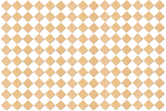 ひし形のウッドキューブが並ぶひし形の斜め格子柄の背景素材 - Powered by Adobe