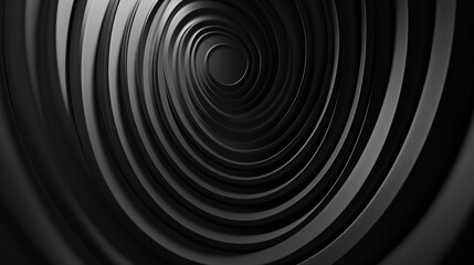  A dynamic design of concentric circles with varying thicknesses. 