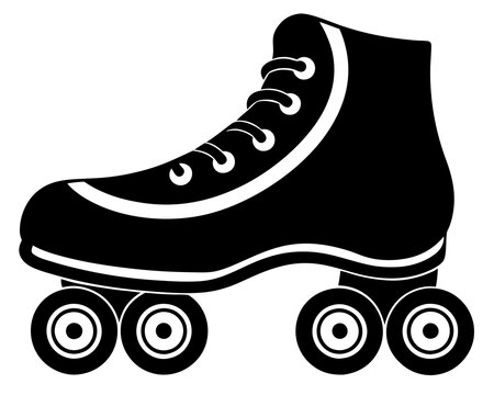 recommend clip art: Scooter, Hoverboard, Skateboard, Roller skate silhouette,Roller blades vector,Roller Skate silhouette vector icon