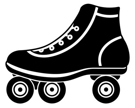 recommend clip art: Scooter, Hoverboard, Skateboard, Roller skate silhouette,Roller blades vector,Roller Skate silhouette vector icon