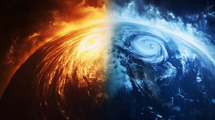 Global warming is a serious issue that affects weather patterns and causes extreme events like heat waves and heavy storms. Understanding climate phenomena like El Niño