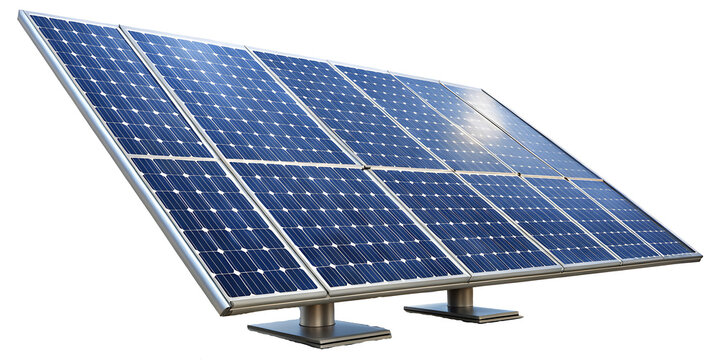 recommend clip art: solar panel on white background.AI GENERATED
