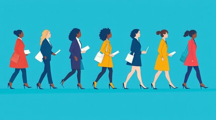 Fototapeta premium Navigating the Gender Pay Gap: Examining the disparity in wages and salaries between different professions, highlighting equal pay advocacy and economic imbalances that persist. 