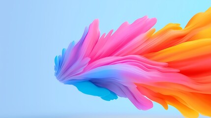 abstract  vibrant, cartoon-style background featuring a dynamic explosion of colors, innovative page design, banner, designed wallpaper