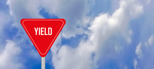 yield sign