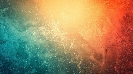 grainy gradient background teal orange read blue