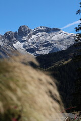 montage, Courchevel, france , Le Praz. lac du Praz, Courchevel 1850. nature, premi&egrave;re neige.