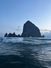 Haystack Rock Oregon Coastline Scenic Byway Highway 101