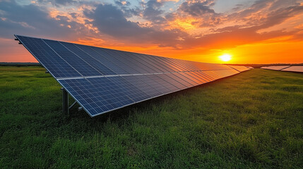 Pannelli solari che producono energia green