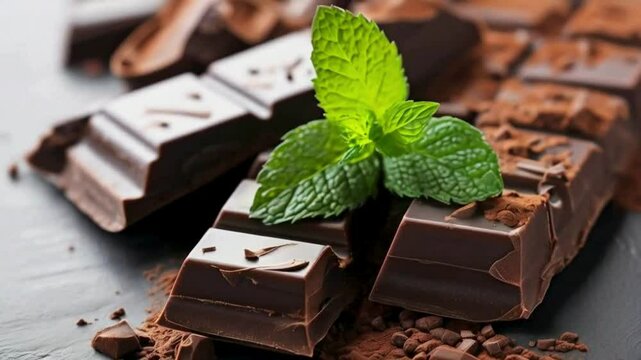 chocolate with mint