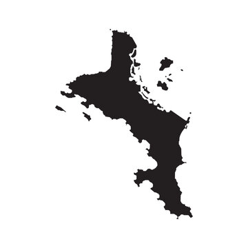 Seychelles Map Icon Design