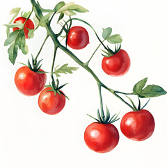 red cherry tomatoes