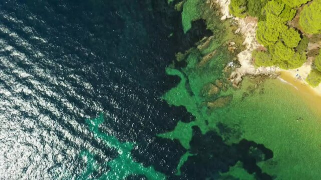 Stunning Aerial Views of Greece: Pristine Beaches, Lush Forests, and Crystal Blue Waters