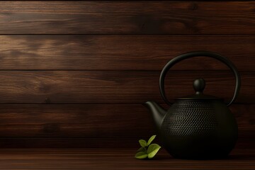 A stock-style graphic representation of green tea, applicable in advertising and design layouts.