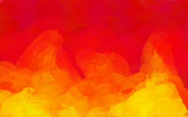 Fire background - Red, orange, and yellow abstract pattern