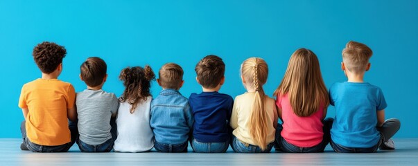 Children Admiring Their Teacher in a Classroom Setting