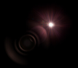 lens flares for photography and anamorphic lens flare