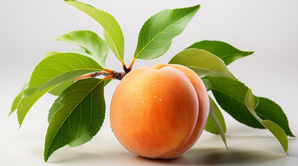 3d rendered photo of apricot generative ai