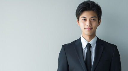 日本人の若いビジネスマン
