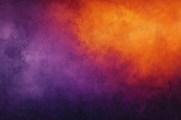 Rich gradient texture in dark orange, brown, and purple hues, featuring a cherry gold vintage background with space for design. Perfect for Halloween, Thanksgiving, and autumn-themed settings