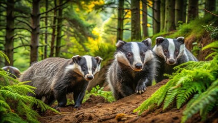 Captivating Images of Badgers in Natural Habitat Showcasing Their Unique Behavior and Characteristics