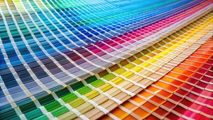 Comprehensive Pantone Shade Chart for Designers and Artists Featuring a Wide Range of Color Options