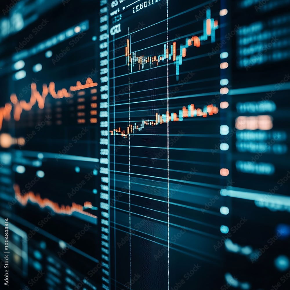 Poster engaging data dashboard presenting vital digital analytics for enhanced business performance