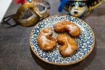orejas de carnaval dulce tipico de carnavales