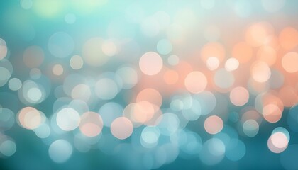 Fototapeta premium Abstract blue & pink bokeh