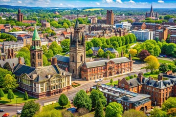 Scenic View Wolverhampton Cityscape Great
