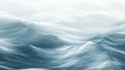 Fototapeta premium A calming ocean waves background with soft tones, perfect for relaxation themes.