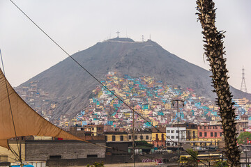 Barrios Altos en el Cerro San Cristobal - Cercado de Lima, Perú