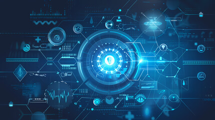 background with numbers