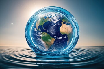 Hydration Awareness Through Pristine Earth Water Vortex Swirl Discovery
