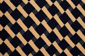 Vibrant Textured Cotton Fabric Background Featuring Checkerboard Design