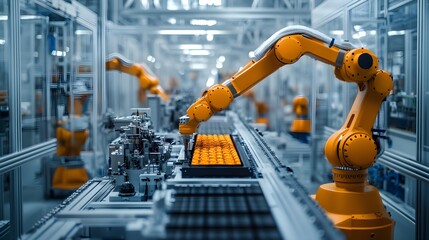 Robots using 3D imaging to inspect food for inconsistencies in a sterile, high-tech manufacturing plant