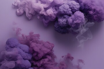 Fototapeta premium Calming Lavender Smoke Fabric Featuring Soothing Textures and Serene Haze