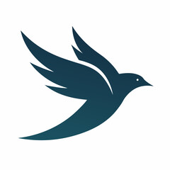 Stunning Minimalist Flying Bird Icon Logos Vector Silhouette Inspiration