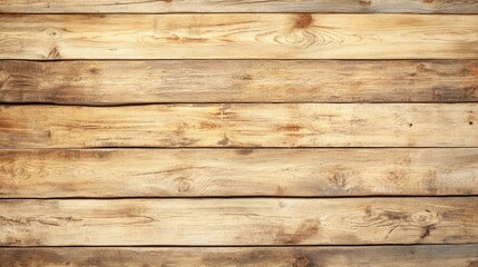 Naklejka premium Rustic wooden background with horizontal planks.