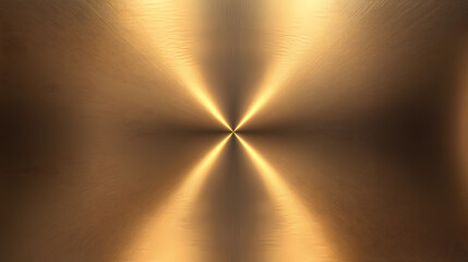 Minimalist golden wallpaper with smooth metallic finish and sleekness. Metallic Finish. Illustration
