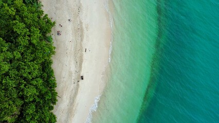 Tropical beach in Queensland Australia