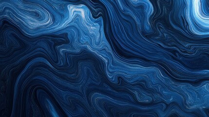 Fototapeta premium Mesmerizing Deep Blue Sea Texture - Ultra-realistic 8k UHD Close-up with Swirling Patterns and gradients for Artistic Projects and Branding