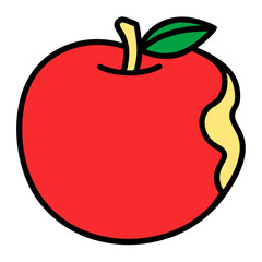 Apple stock illustration