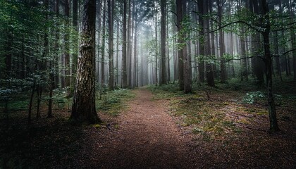 Fototapeta premium path in the woods