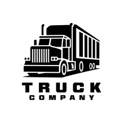 truck company vector illustration