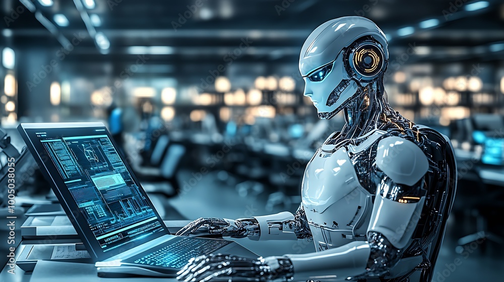 Poster AI technology reshaping job types and creating new roles : Generative AI
