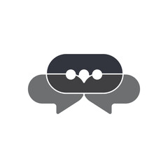 Chat Logo Template Icon