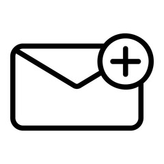 email line icon
