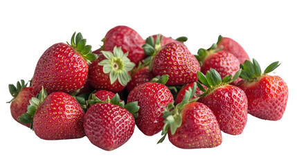 Obraz premium strawberries on a transparent background